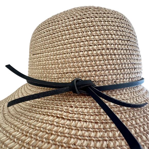 Talula Garden Beach Natural Straw Sun Hat Floppy Boho Retro Cottage S/M